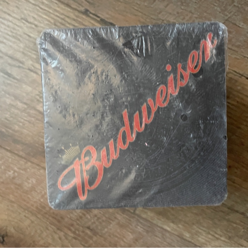 Budweiser coasters